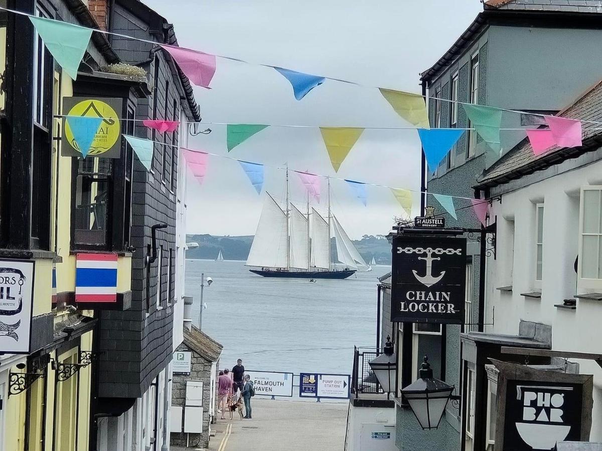 Puffin. Comfortable Annexe Central Falmouth Esterno foto